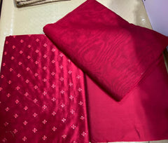 Khadi Silk with plan cotton Net Duppata