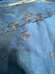Khadi Silk With Cut Work Duppta.