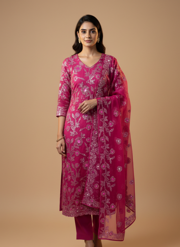 Chiffon Cross stitch