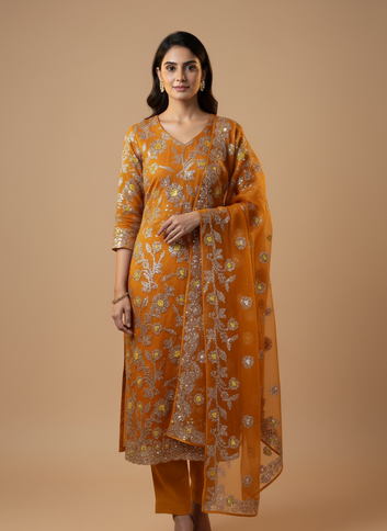 Chiffon Cross stitch