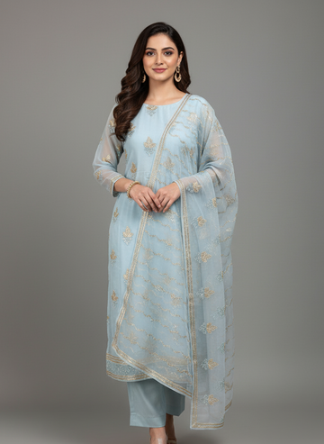 Bunch Style Chifoon Complete 3p