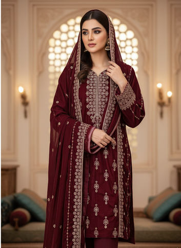 Luxury Valvet Micro 9000gm .Unstitched