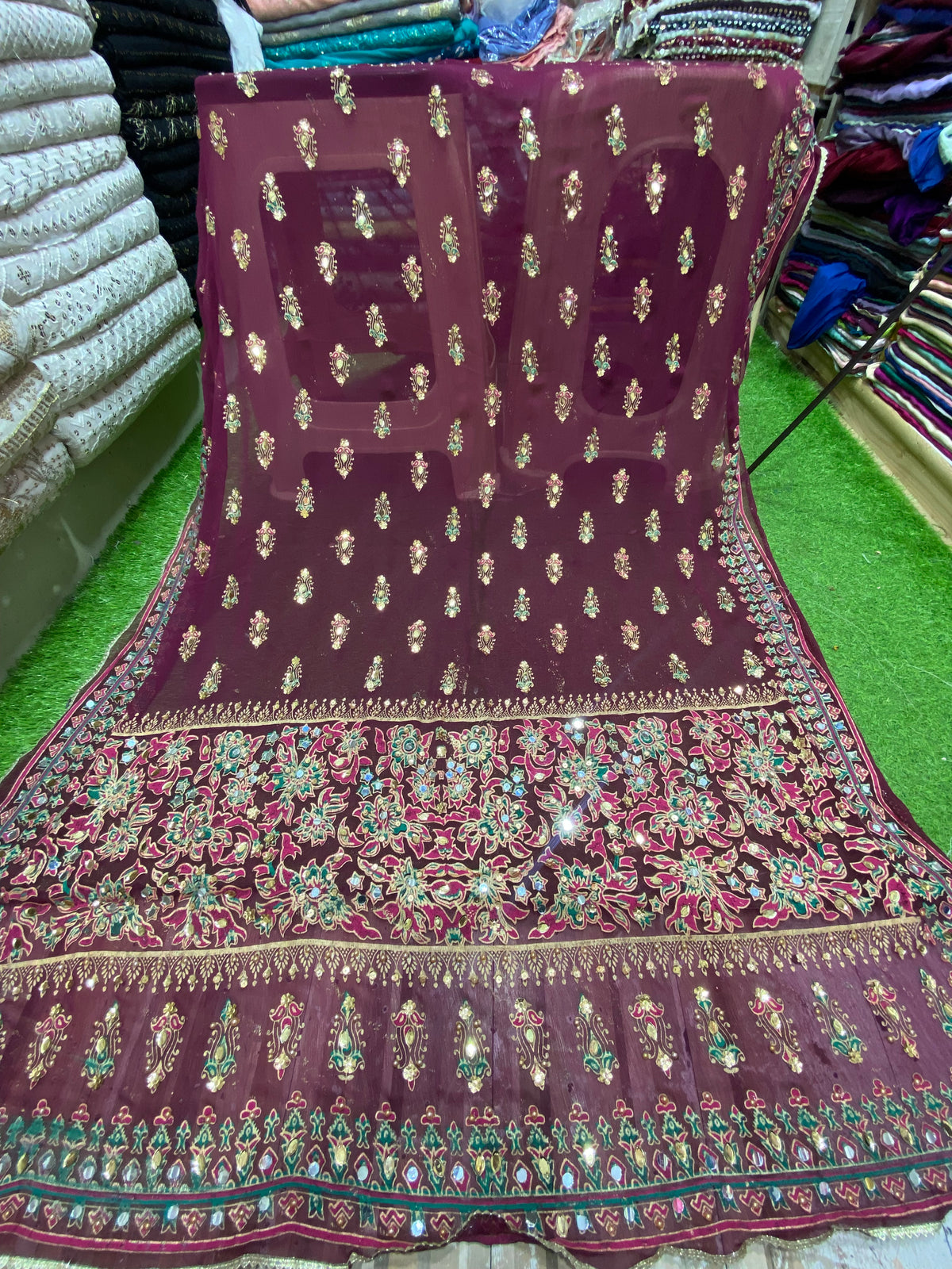 Chunri Block Printed Duppta