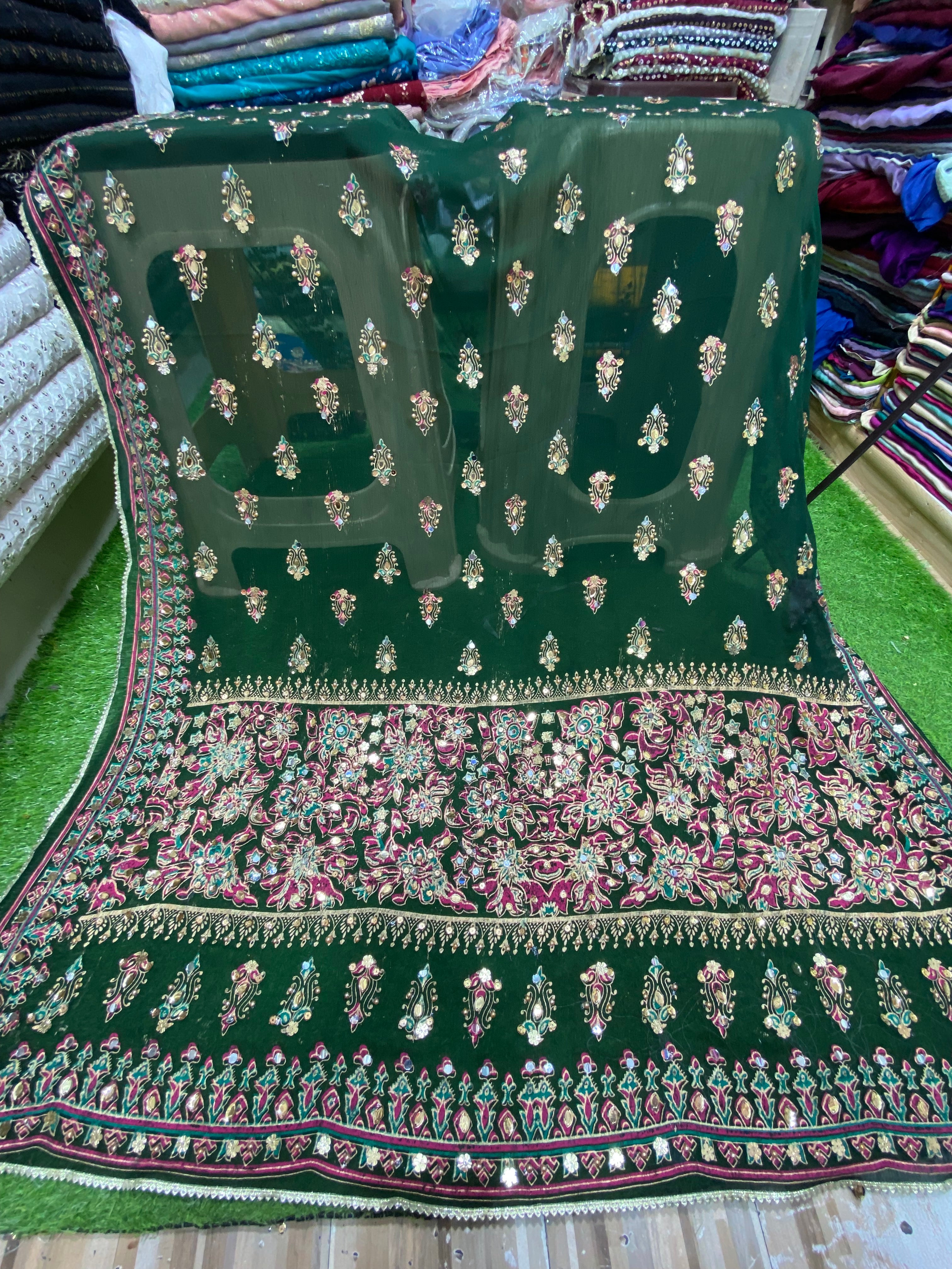 Chunri Block Printed Duppta