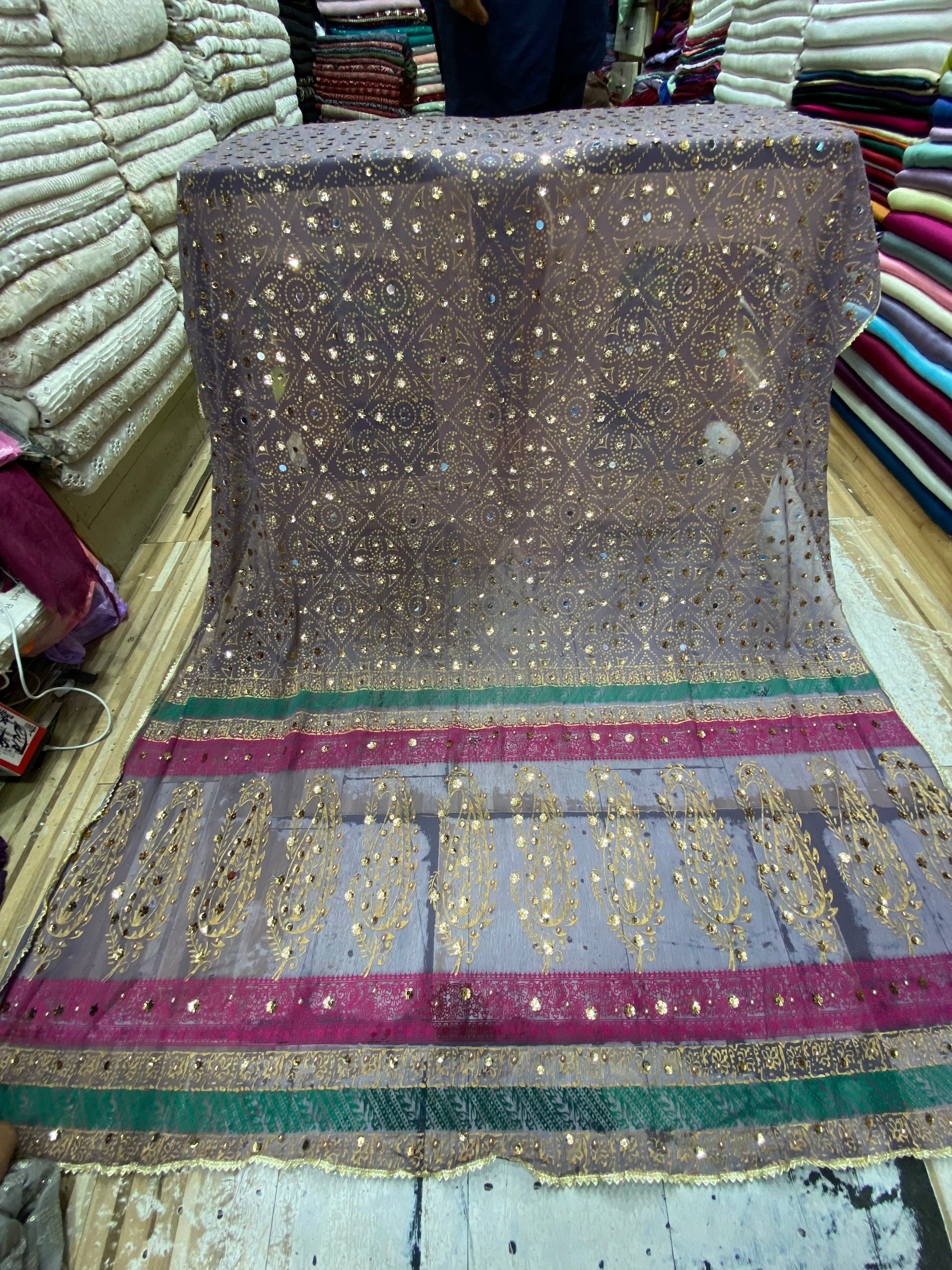 Chunri Block Printed Duppta
