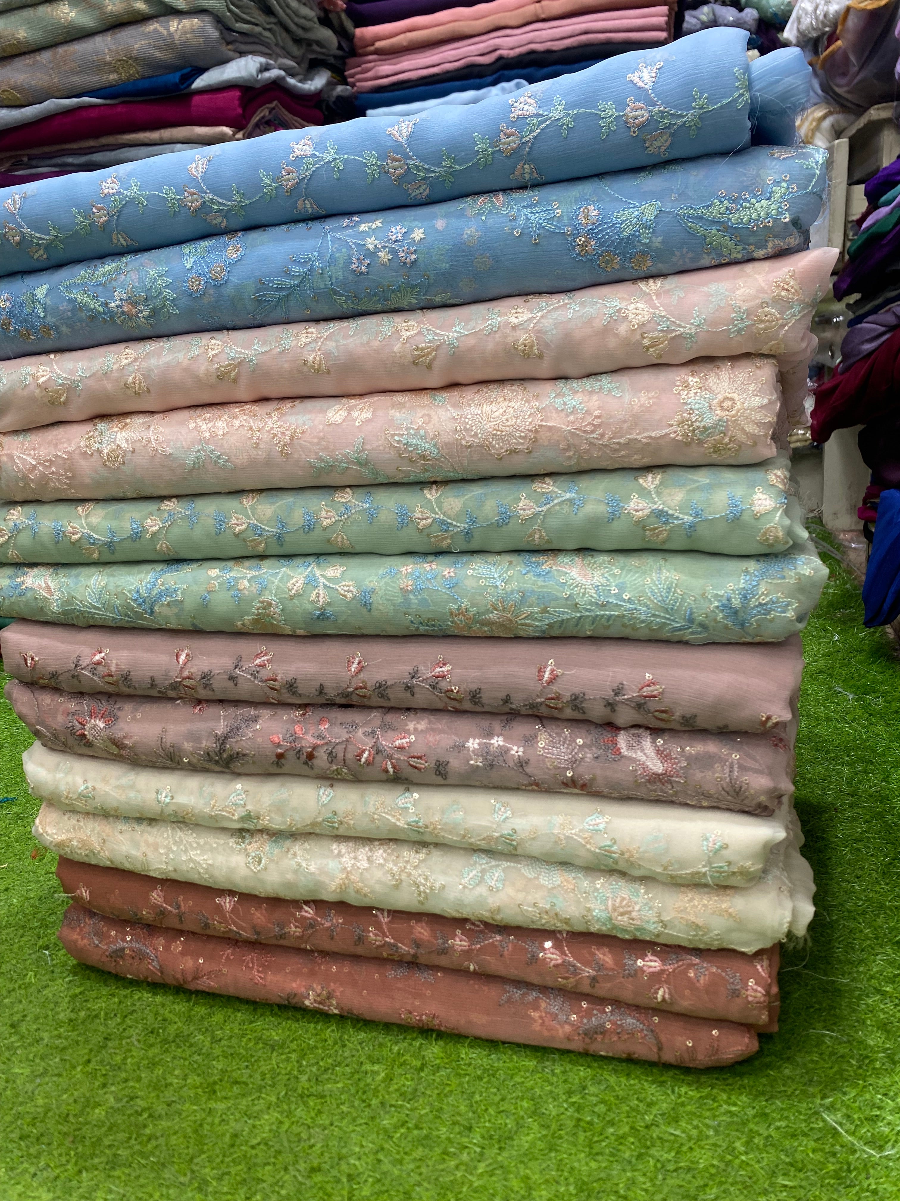 Bareeze Chiffon 3p