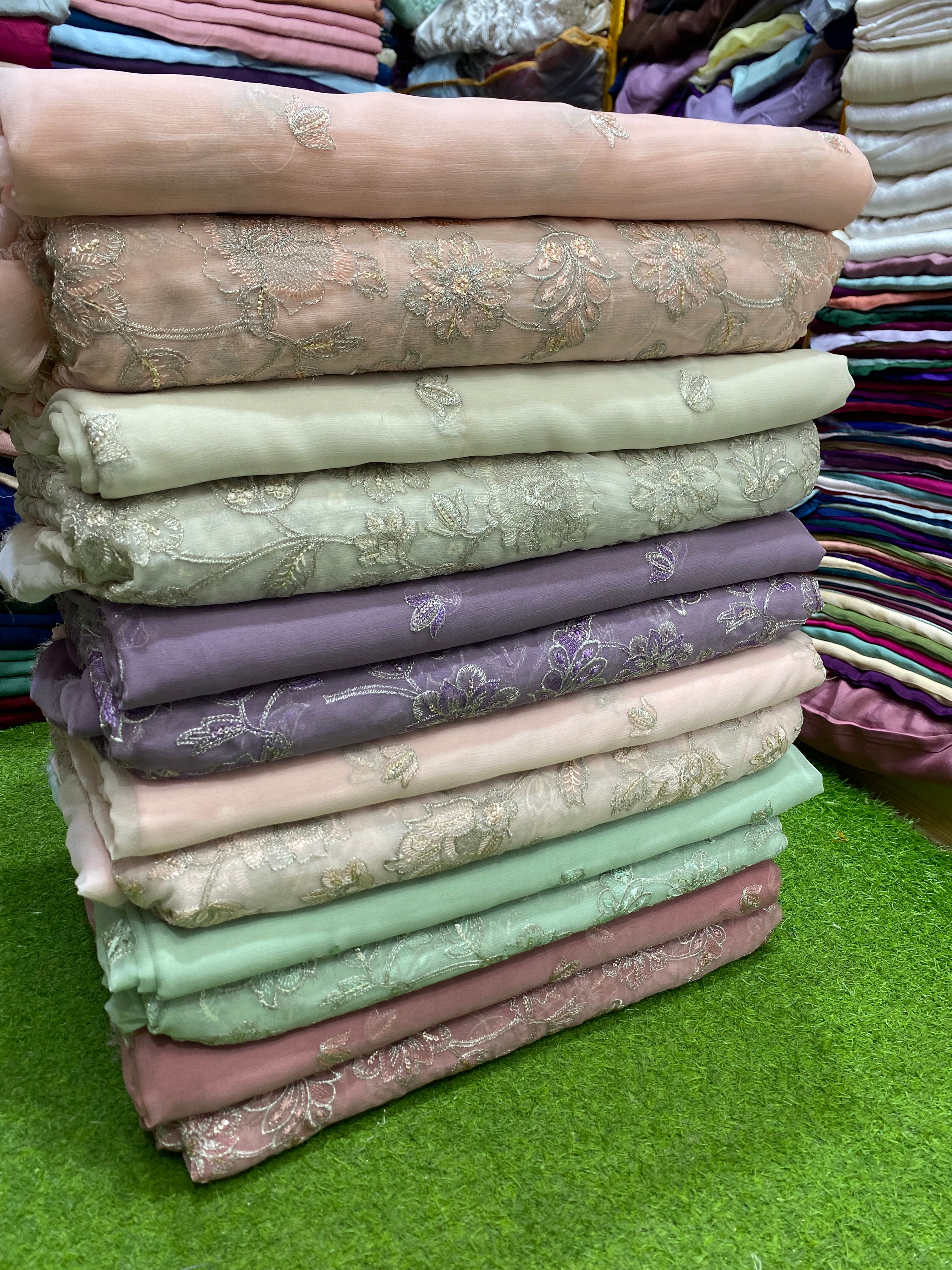 Bareeze Chiffon 3p