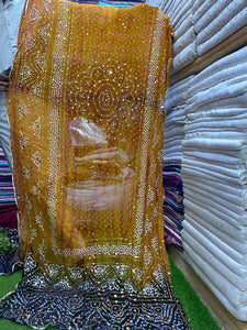 Double shaded Chunri Duppta On Chiffon