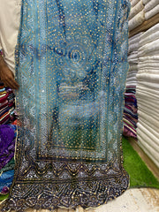 Double Shaded Chunri Duppta on chiffon