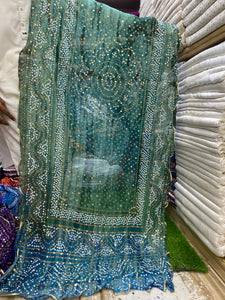 Double Shaded Chunri Duppta on chiffon